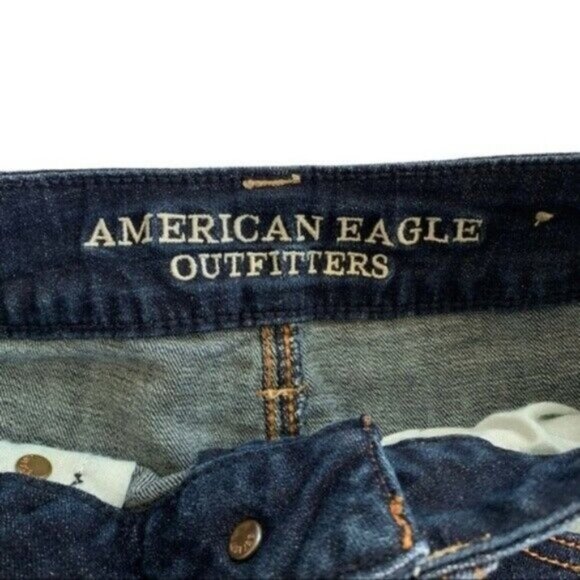 American Eagle Super Stretch Cutoff Shortie 2 - Picture 4 of 7